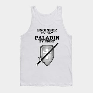 ENGINEER BY DAY PALADIN BY NIGHT RPG Meme 5E Class Tank Top